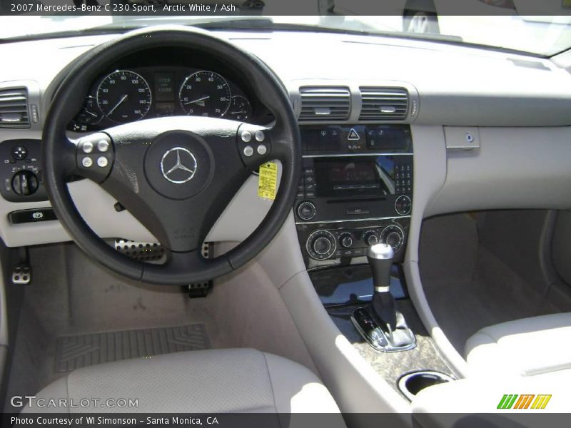 Arctic White / Ash 2007 Mercedes-Benz C 230 Sport