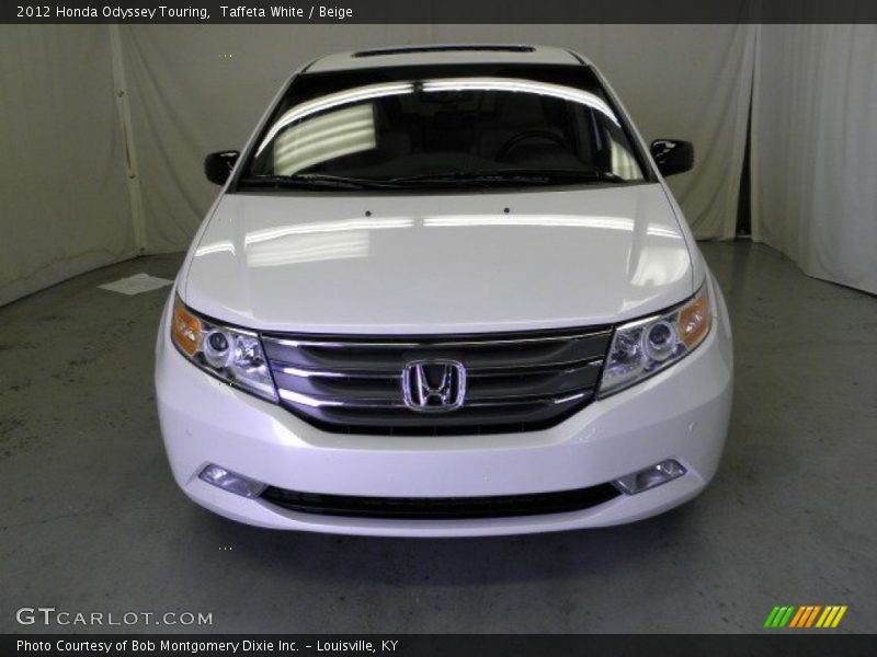Taffeta White / Beige 2012 Honda Odyssey Touring
