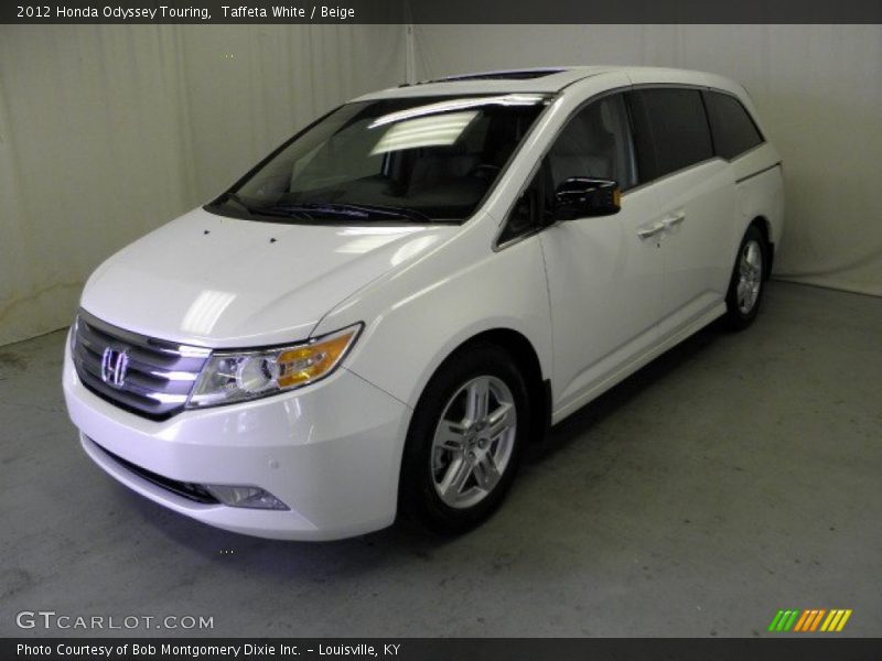 Taffeta White / Beige 2012 Honda Odyssey Touring