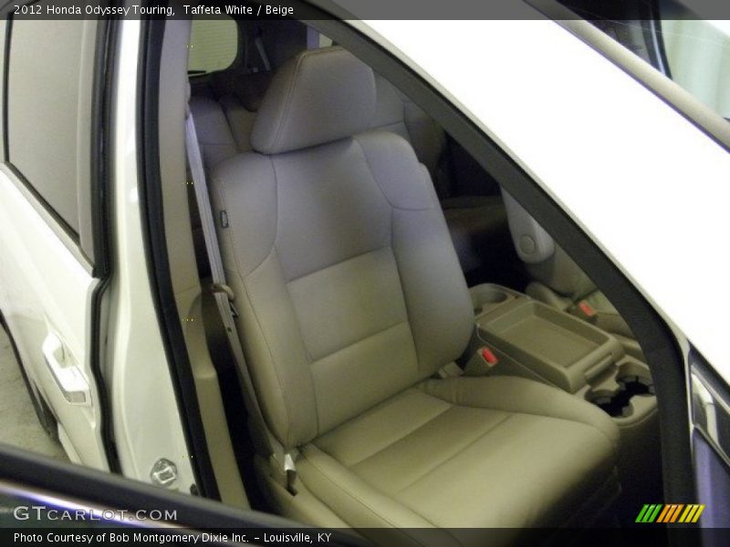 Taffeta White / Beige 2012 Honda Odyssey Touring