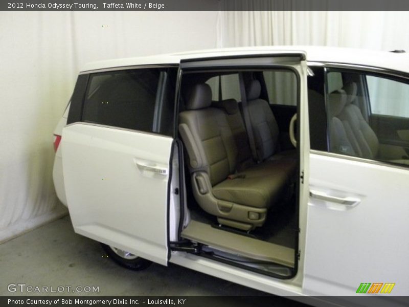 Taffeta White / Beige 2012 Honda Odyssey Touring