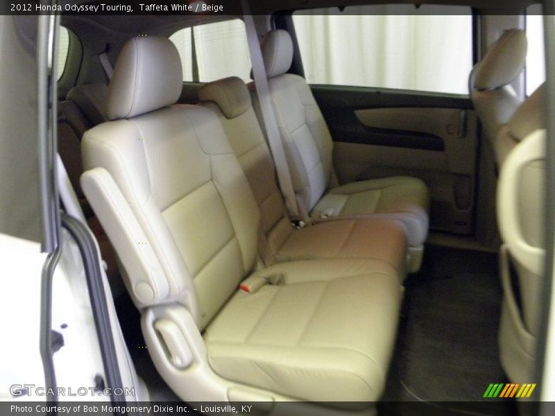 Taffeta White / Beige 2012 Honda Odyssey Touring