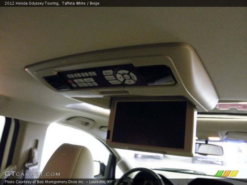 Taffeta White / Beige 2012 Honda Odyssey Touring