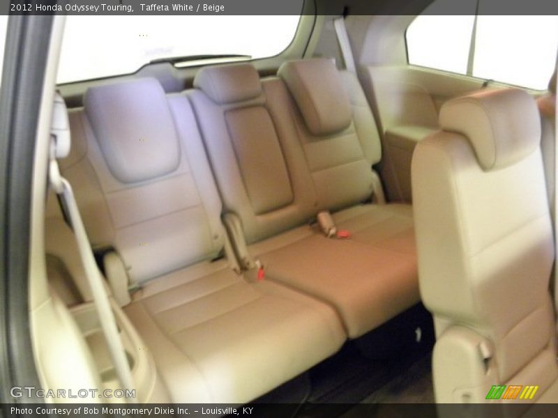 Taffeta White / Beige 2012 Honda Odyssey Touring