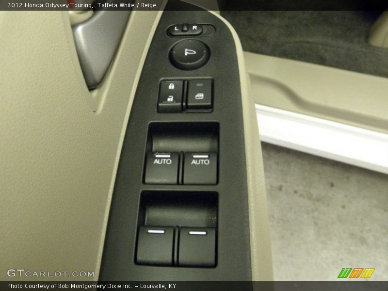 Taffeta White / Beige 2012 Honda Odyssey Touring