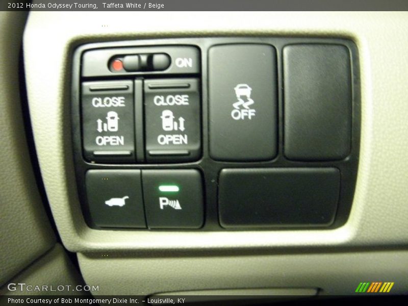 Taffeta White / Beige 2012 Honda Odyssey Touring