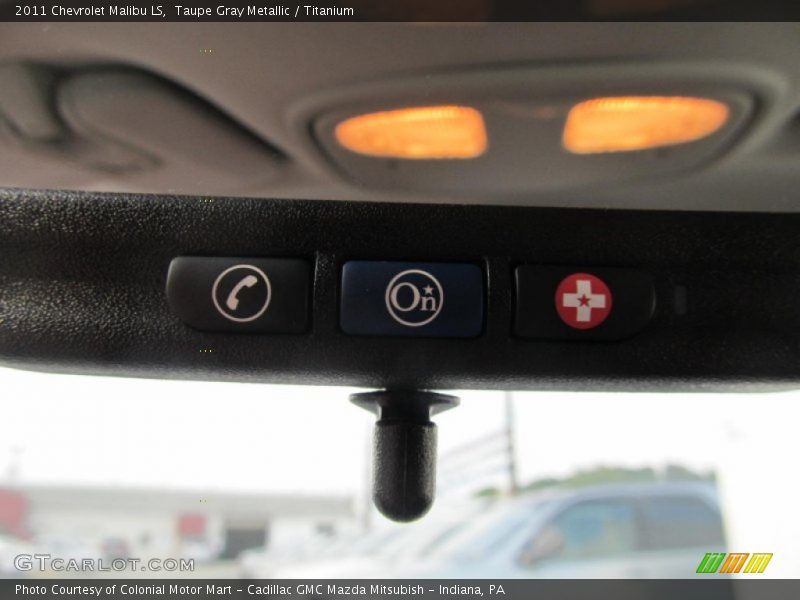 Taupe Gray Metallic / Titanium 2011 Chevrolet Malibu LS