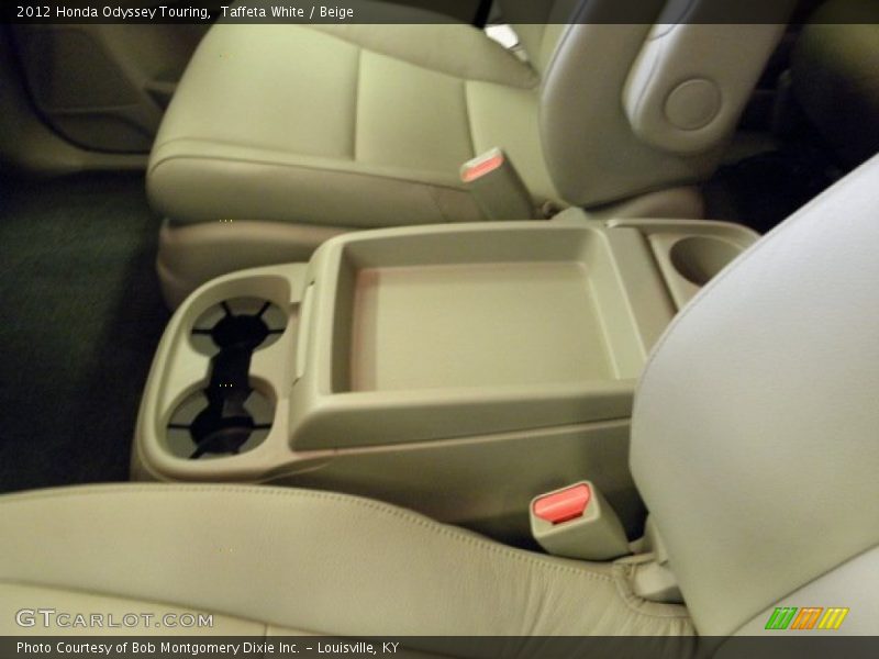 Taffeta White / Beige 2012 Honda Odyssey Touring