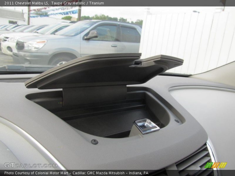 Taupe Gray Metallic / Titanium 2011 Chevrolet Malibu LS