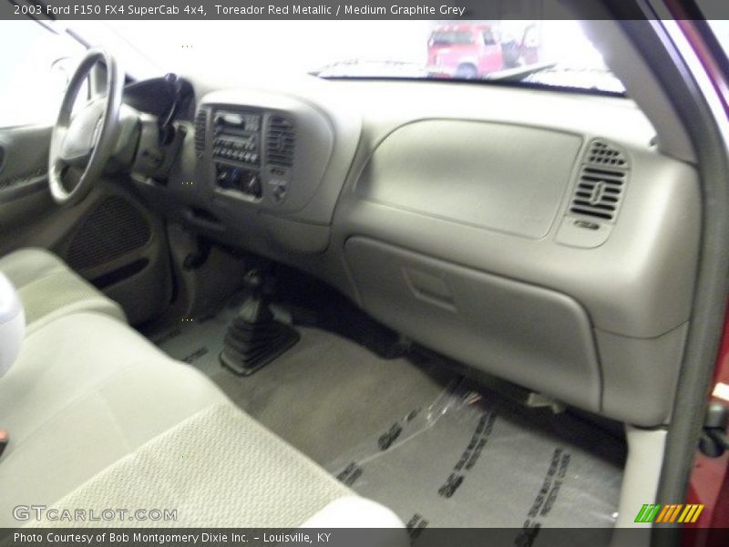 Toreador Red Metallic / Medium Graphite Grey 2003 Ford F150 FX4 SuperCab 4x4