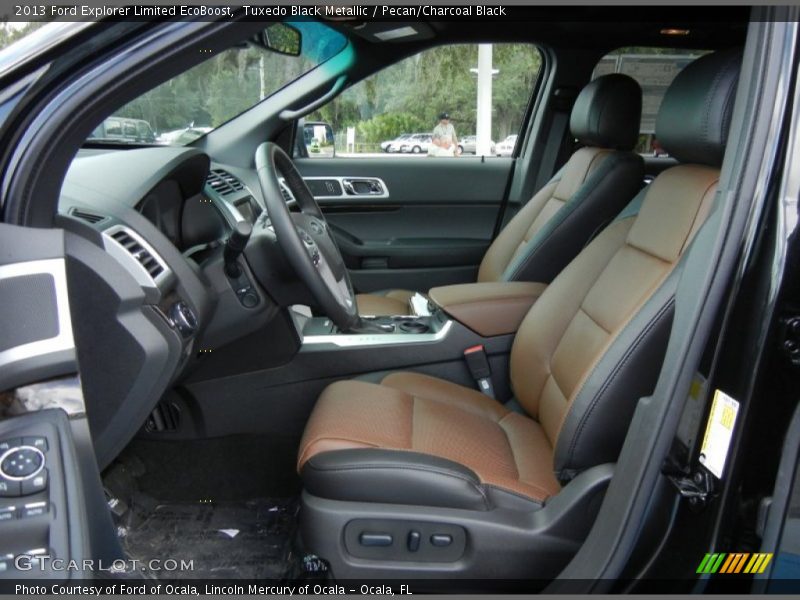 Front Seat of 2013 Explorer Limited EcoBoost