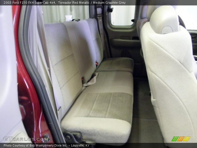 Toreador Red Metallic / Medium Graphite Grey 2003 Ford F150 FX4 SuperCab 4x4