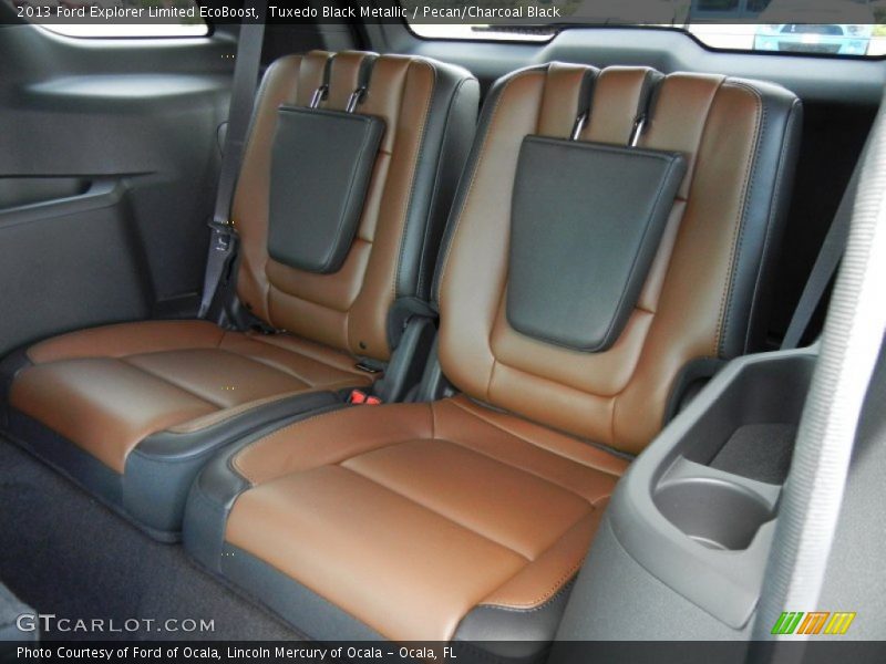 Rear Seat of 2013 Explorer Limited EcoBoost