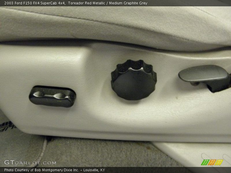 Toreador Red Metallic / Medium Graphite Grey 2003 Ford F150 FX4 SuperCab 4x4