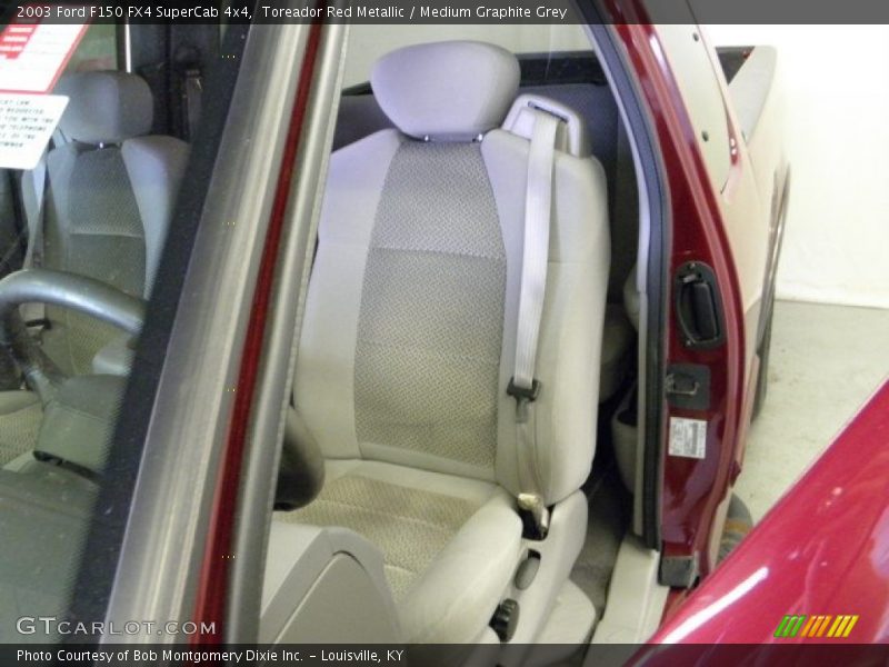 Toreador Red Metallic / Medium Graphite Grey 2003 Ford F150 FX4 SuperCab 4x4