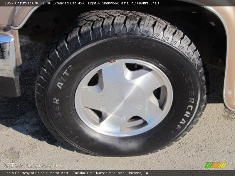 Light Autumnwood Metallic / Neutral Shale 1997 Chevrolet C/K K1500 Extended Cab 4x4