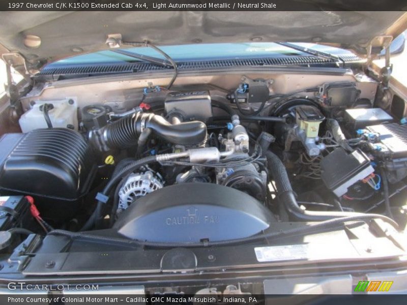 Light Autumnwood Metallic / Neutral Shale 1997 Chevrolet C/K K1500 Extended Cab 4x4