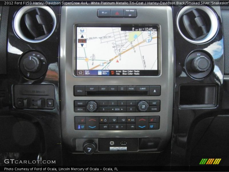 Navigation of 2012 F150 Harley-Davidson SuperCrew 4x4