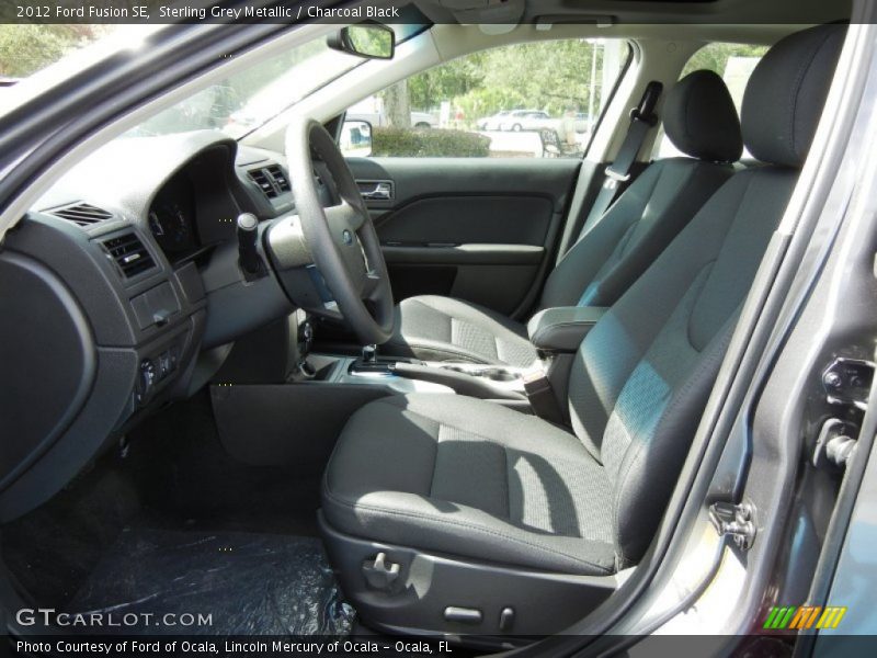 Sterling Grey Metallic / Charcoal Black 2012 Ford Fusion SE