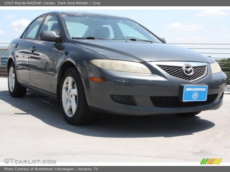 Dark Steel Metallic / Gray 2003 Mazda MAZDA6 i Sedan