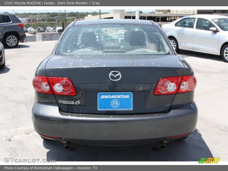 Dark Steel Metallic / Gray 2003 Mazda MAZDA6 i Sedan