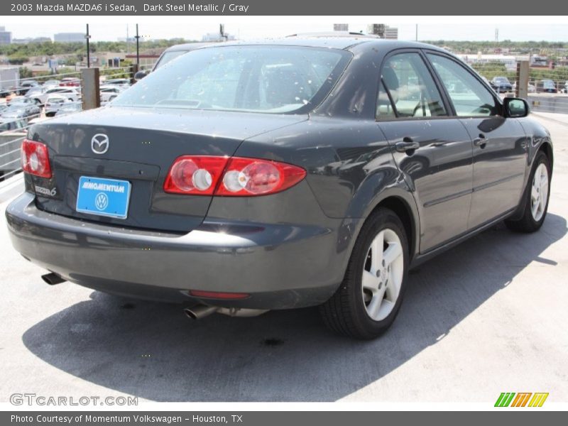 Dark Steel Metallic / Gray 2003 Mazda MAZDA6 i Sedan