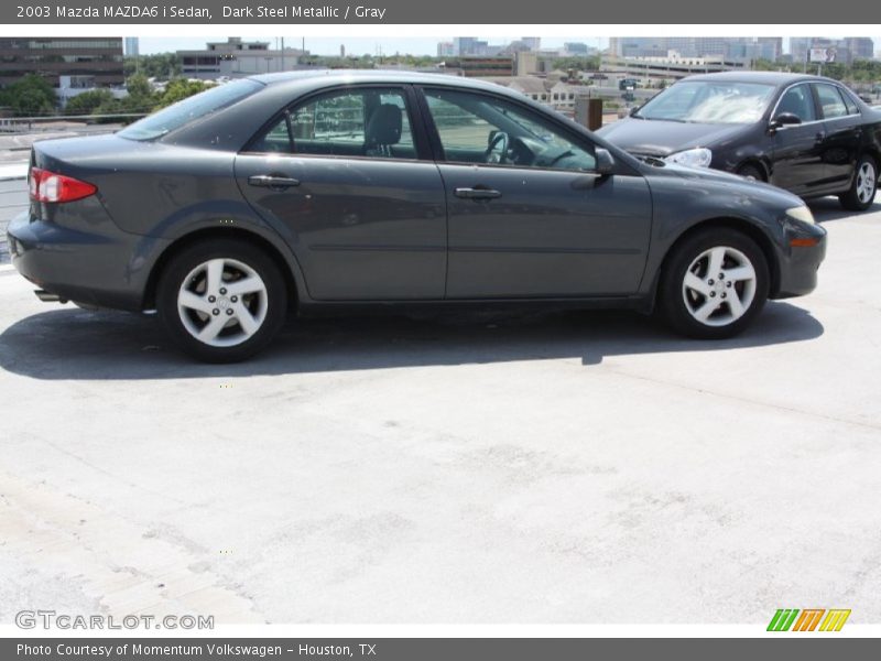 Dark Steel Metallic / Gray 2003 Mazda MAZDA6 i Sedan