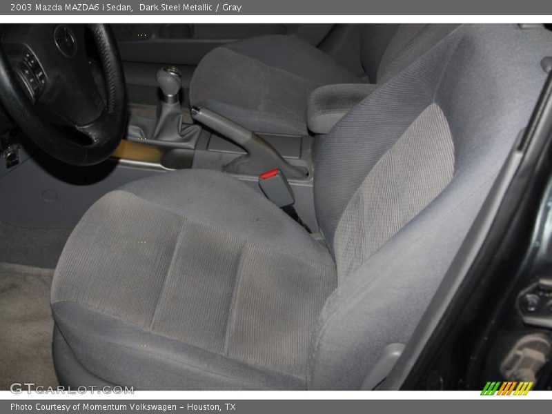Dark Steel Metallic / Gray 2003 Mazda MAZDA6 i Sedan
