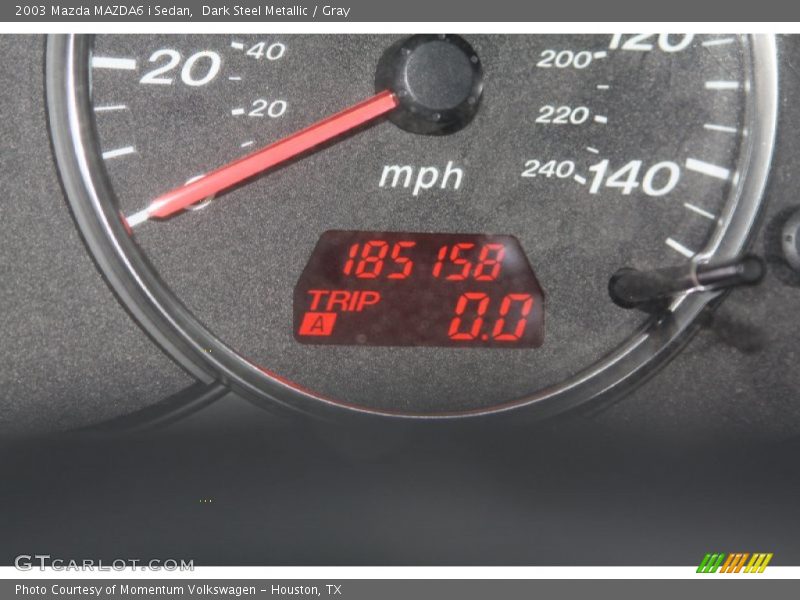 Dark Steel Metallic / Gray 2003 Mazda MAZDA6 i Sedan