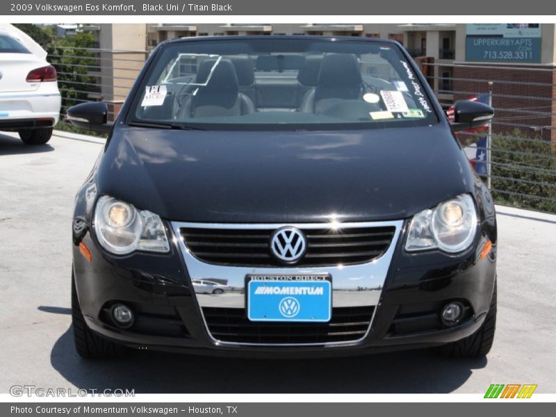 Black Uni / Titan Black 2009 Volkswagen Eos Komfort