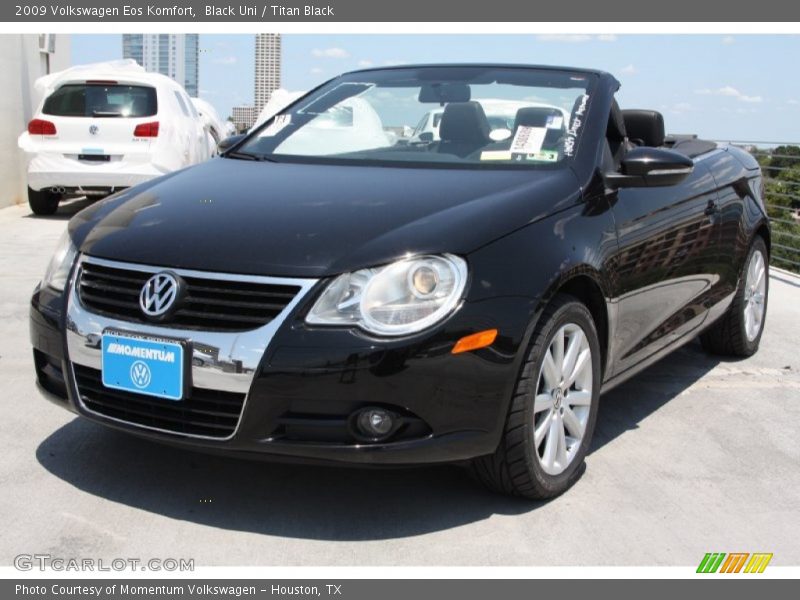 Black Uni / Titan Black 2009 Volkswagen Eos Komfort