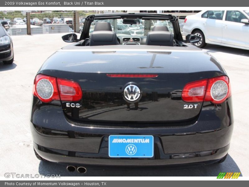 Black Uni / Titan Black 2009 Volkswagen Eos Komfort
