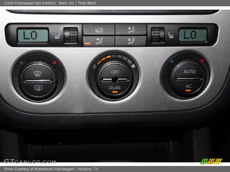 Black Uni / Titan Black 2009 Volkswagen Eos Komfort