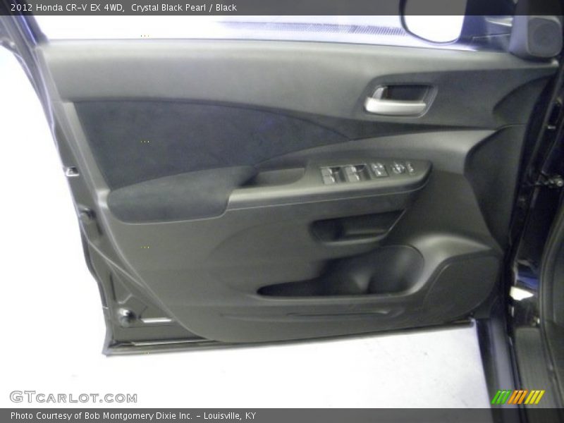 Crystal Black Pearl / Black 2012 Honda CR-V EX 4WD