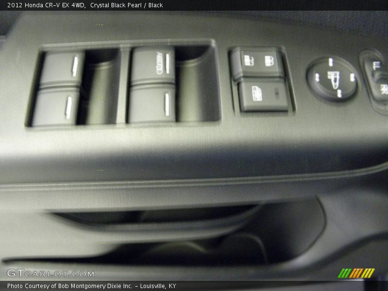 Crystal Black Pearl / Black 2012 Honda CR-V EX 4WD