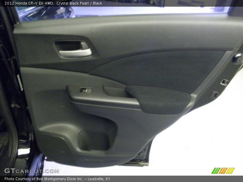 Crystal Black Pearl / Black 2012 Honda CR-V EX 4WD