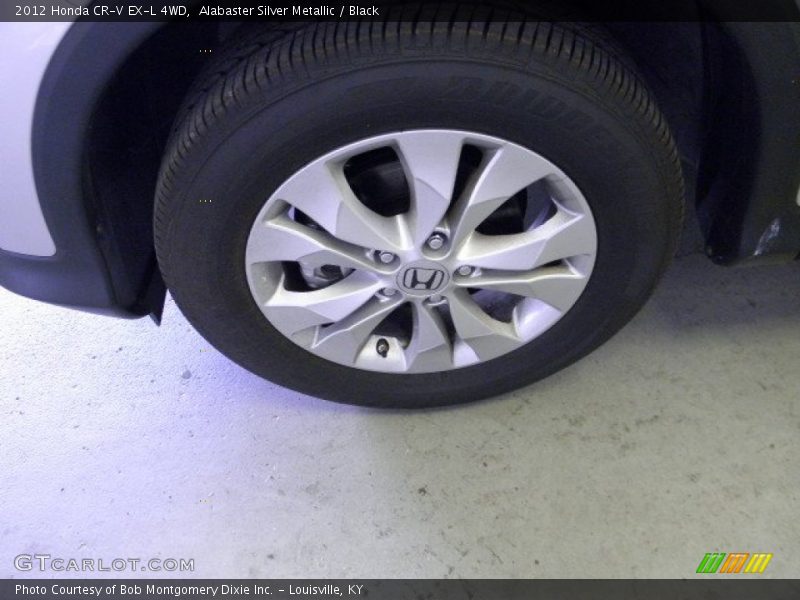 Alabaster Silver Metallic / Black 2012 Honda CR-V EX-L 4WD