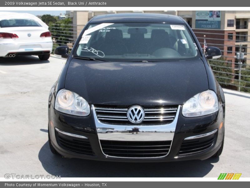 Black Uni / Anthracite 2009 Volkswagen Jetta SE Sedan