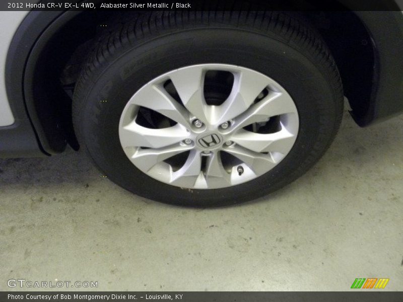Alabaster Silver Metallic / Black 2012 Honda CR-V EX-L 4WD