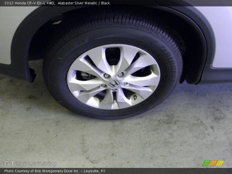 Alabaster Silver Metallic / Black 2012 Honda CR-V EX-L 4WD