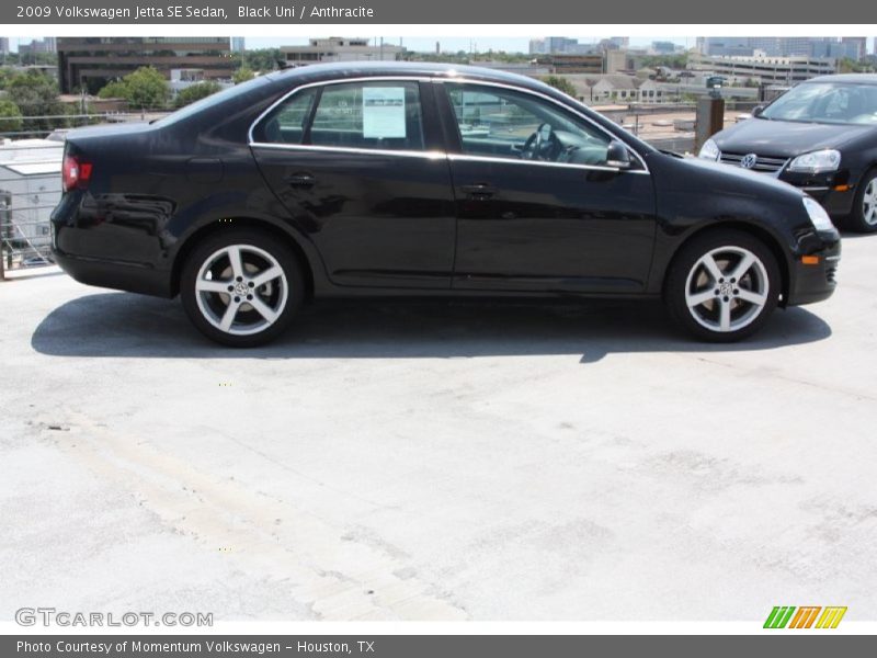 Black Uni / Anthracite 2009 Volkswagen Jetta SE Sedan