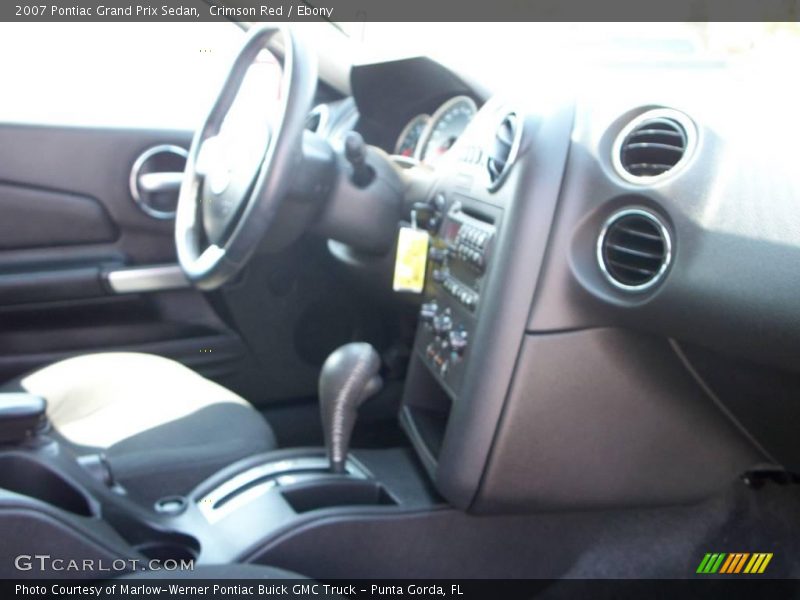 Crimson Red / Ebony 2007 Pontiac Grand Prix Sedan