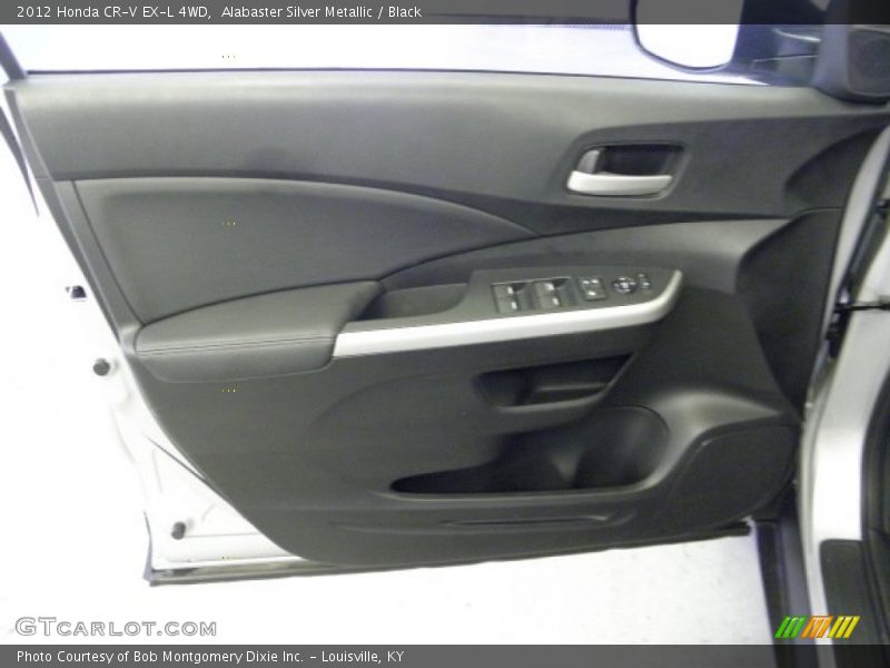 Alabaster Silver Metallic / Black 2012 Honda CR-V EX-L 4WD