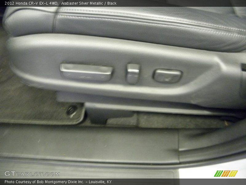 Alabaster Silver Metallic / Black 2012 Honda CR-V EX-L 4WD