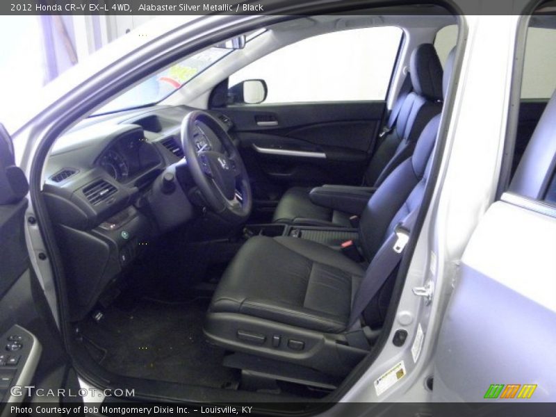 Alabaster Silver Metallic / Black 2012 Honda CR-V EX-L 4WD