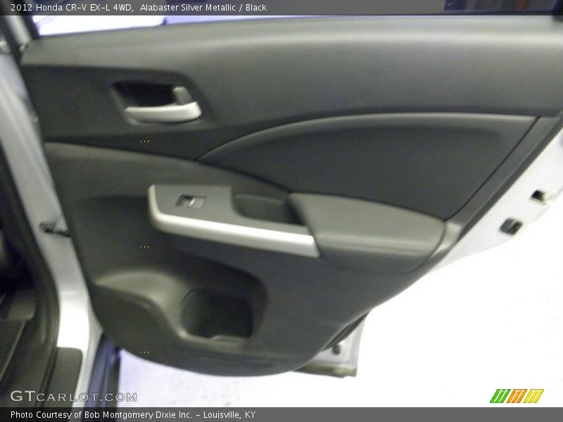 Alabaster Silver Metallic / Black 2012 Honda CR-V EX-L 4WD