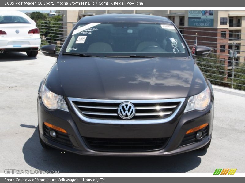 Mocha Brown Metallic / Cornsilk Beige Two-Tone 2009 Volkswagen CC Sport