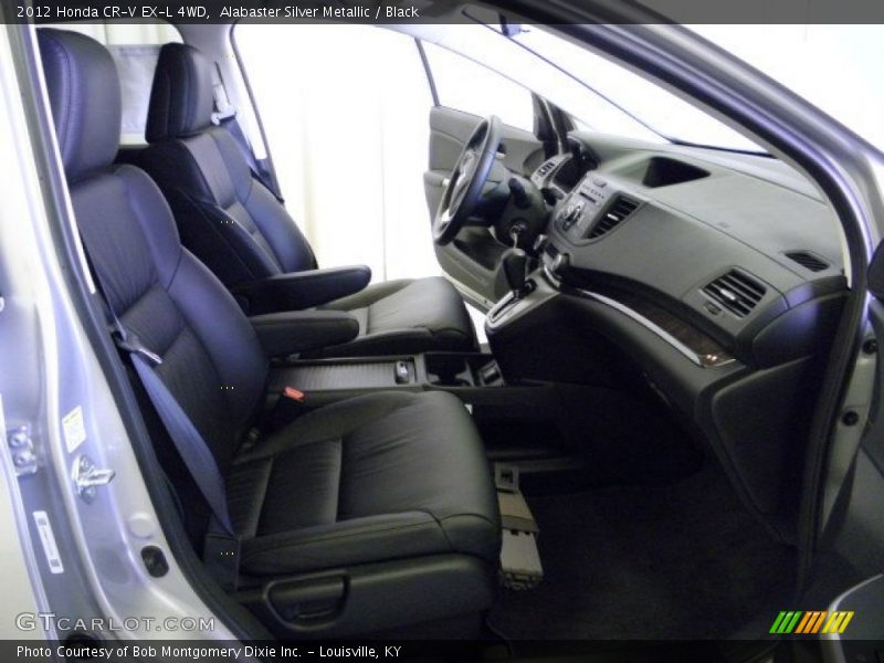 Alabaster Silver Metallic / Black 2012 Honda CR-V EX-L 4WD