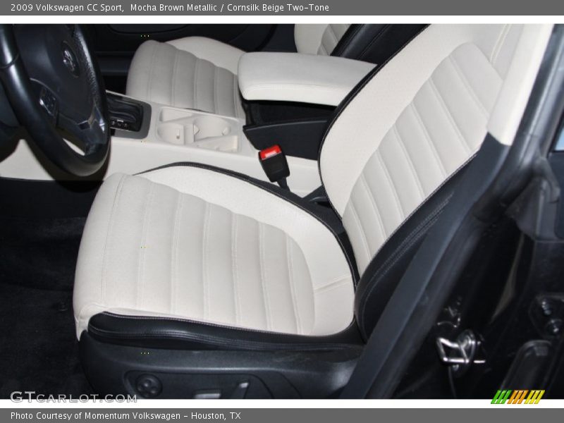 Mocha Brown Metallic / Cornsilk Beige Two-Tone 2009 Volkswagen CC Sport