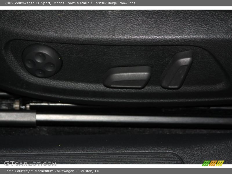 Mocha Brown Metallic / Cornsilk Beige Two-Tone 2009 Volkswagen CC Sport